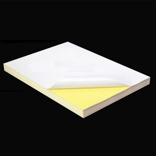 A4 self adhesive paper_ removable adhesive paper